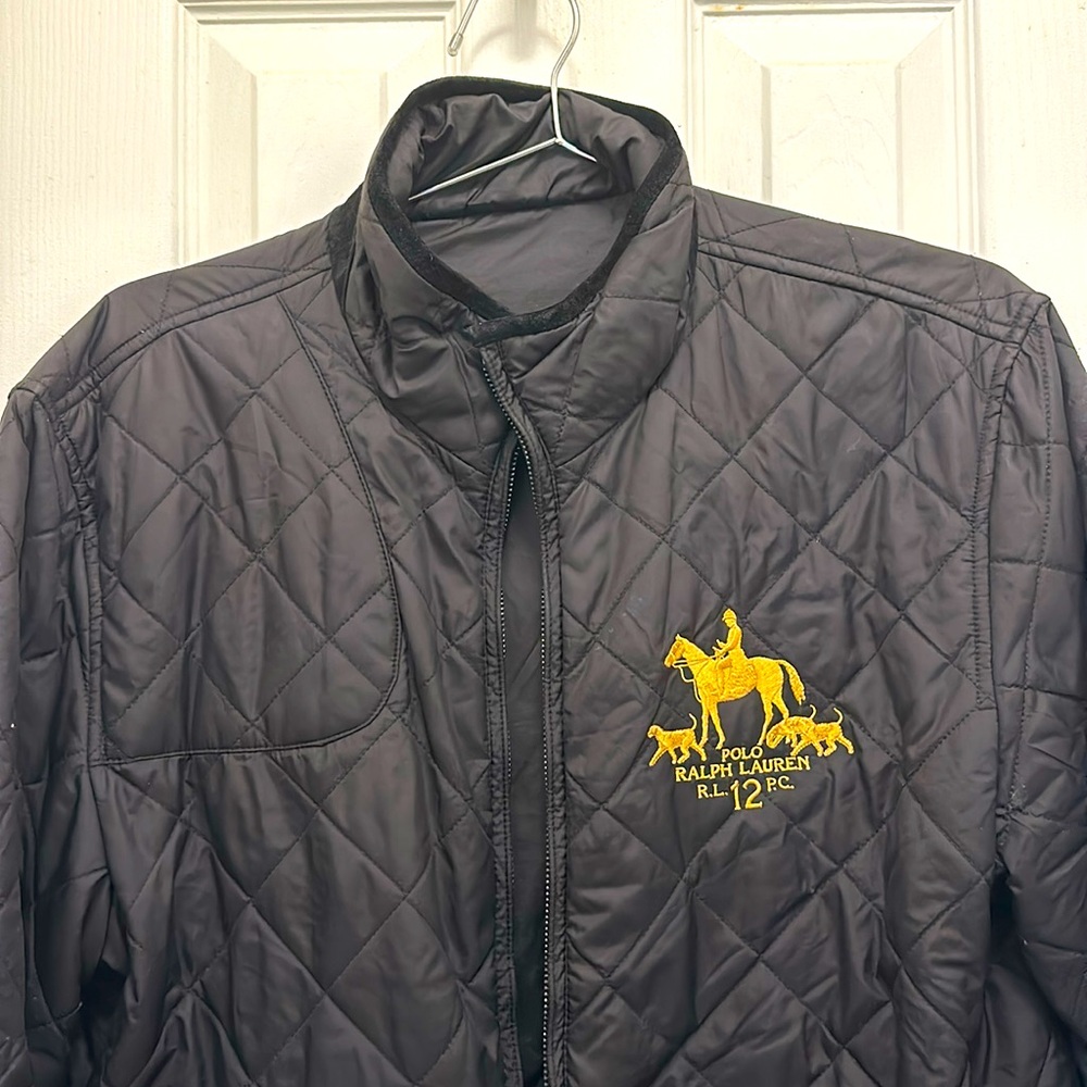 Polo Black Reversible Field Coat